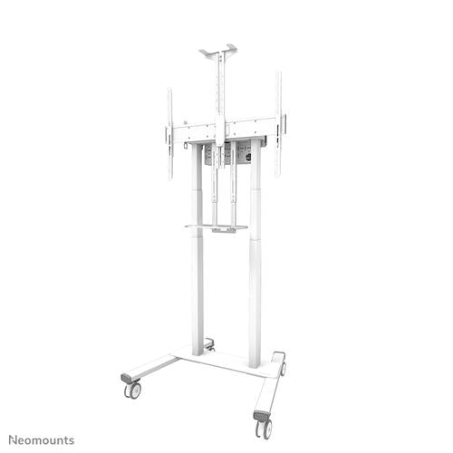 Grande supporto da pavimento motorizzato Neomounts fino a 100 pollici FL55-875WH1