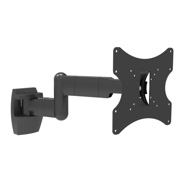 Kit combinato con staffa da parete compatta per TV, ideale per gli angoli