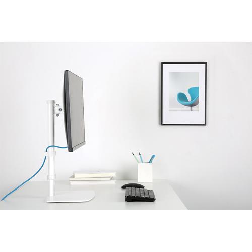 Neomounts supporto da scrivania per schermi fino a 30" bianco