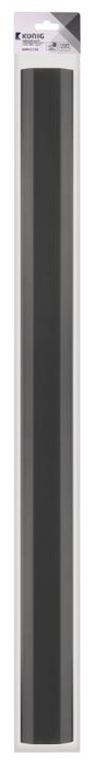 Canalina per cavi 75cm x 6cm nera