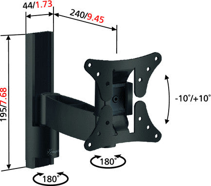 Vogels VFW 326 supporto da parete per LCD/TFT