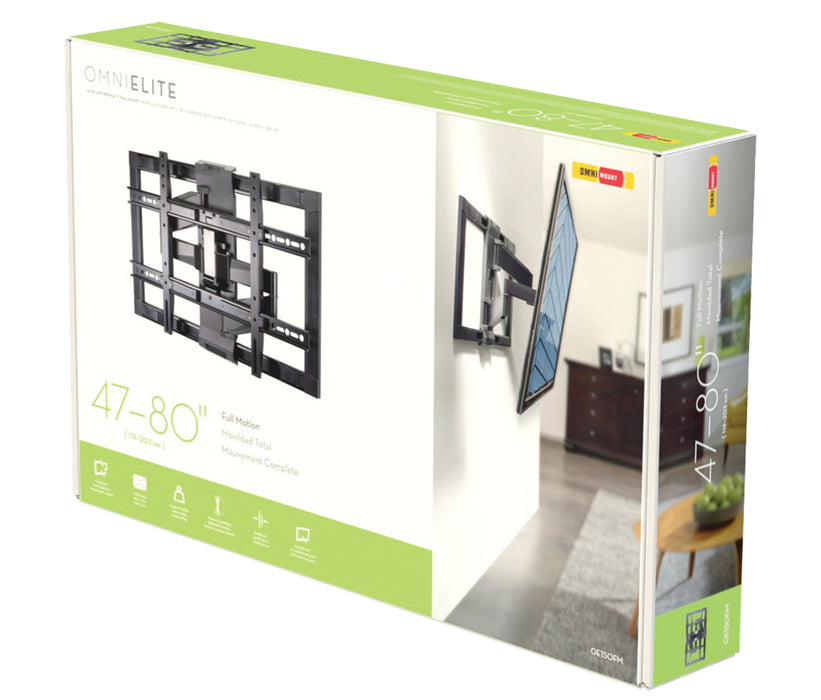 Supporto TV completamente regolabile 47-80"