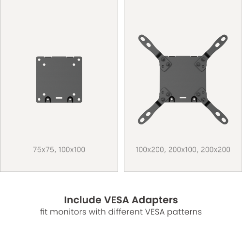 Wolff Mount TVB-124 – Gasveer-monitorarm tot 57 inch
