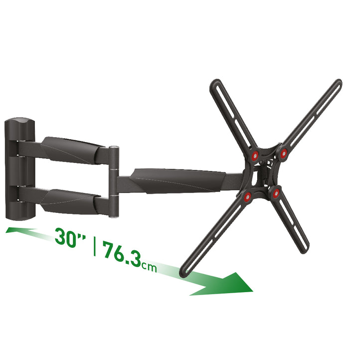 Barkan Supporti Staffa da parete per TV extra lunga 13 - 65 pollici | Max. 36 kg | VESA 400x400