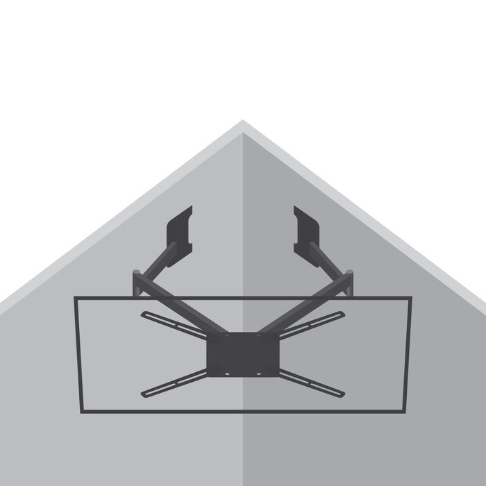 Barkan Mounts supporto TV enorme |1 metro dalla parete|13-80 pollici