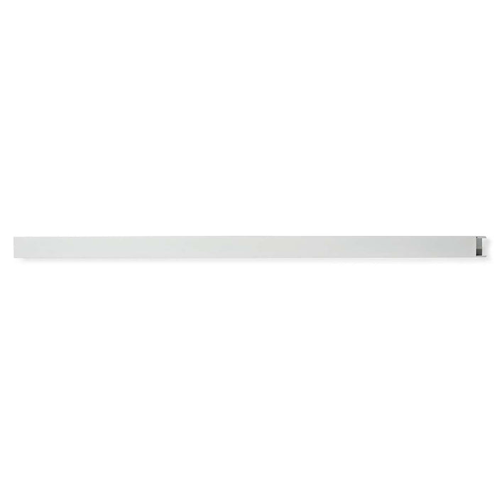 Canalina per cavi 110cm x 6cm bianca in alluminio