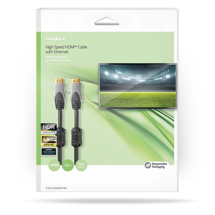 Cavo HDMI High Speed con Ethernet di lusso 10,0 metri