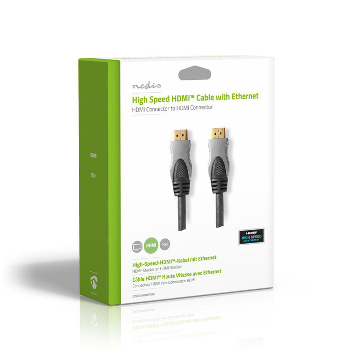Cavo HDMI High Speed con Ethernet di lusso 10,0 metri