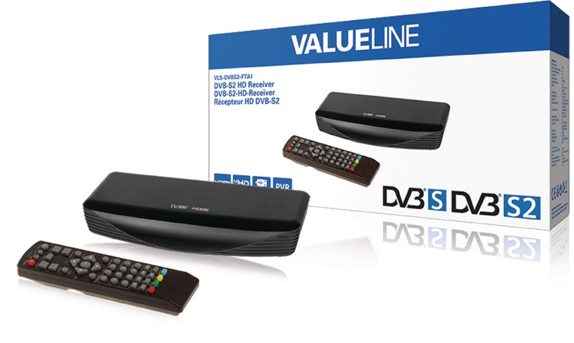 Valueline Ricevitore Full HD DVB-S2 1080p
