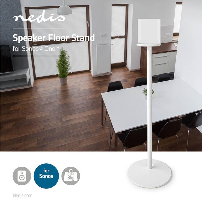 Supporto da Terra per Altoparlante | Per Sonos® One / Sonos® Play:1 | Max. 3 kg | Fisso