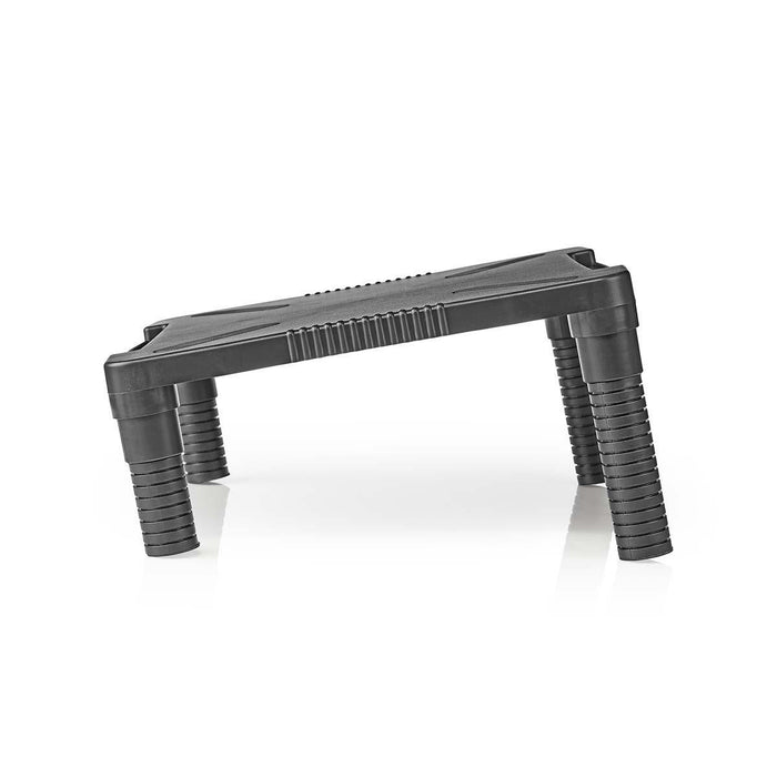 Supporto ergonomico per monitor | regolabile fino a 18 cm | Nero