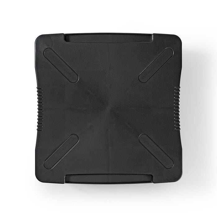 Supporto ergonomico per monitor | regolabile fino a 18 cm | Nero