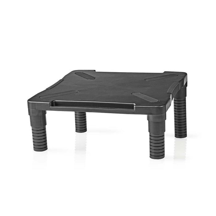 Supporto ergonomico per monitor | regolabile fino a 18 cm | Nero