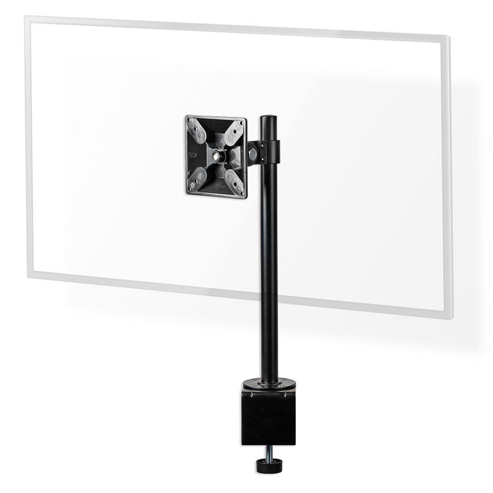 Supporto Ergonomico per Monitor | Un Braccio per Monitor | Girevole e Inclinabile | Nero
