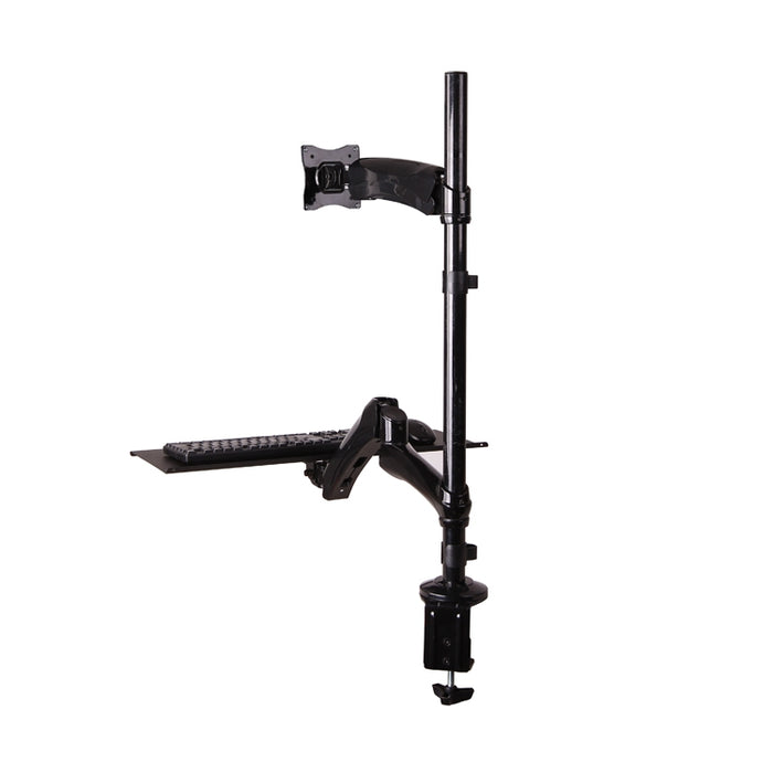 Neomounts FPMA-D500KEYB supporto da scrivania per postazione di lavoro
