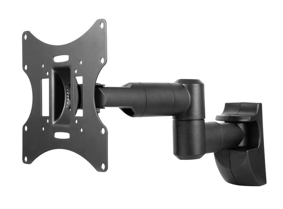 Supporto da parete per TV Wolff Mount con 3 punti di rotazione fino a 32 pollici | Universale | Compatto | Economico | VESA 200x200