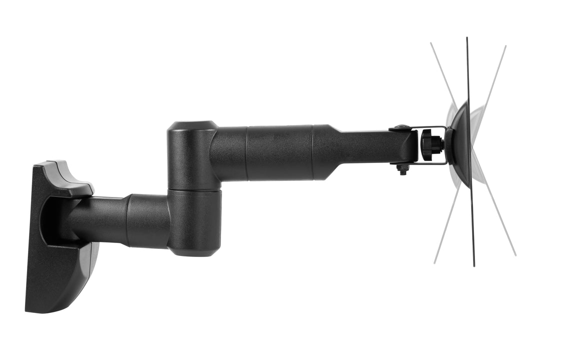 Supporto da parete per TV Wolff Mount con 3 punti di rotazione fino a 32 pollici | Universale | Compatto | Economico | VESA 200x200