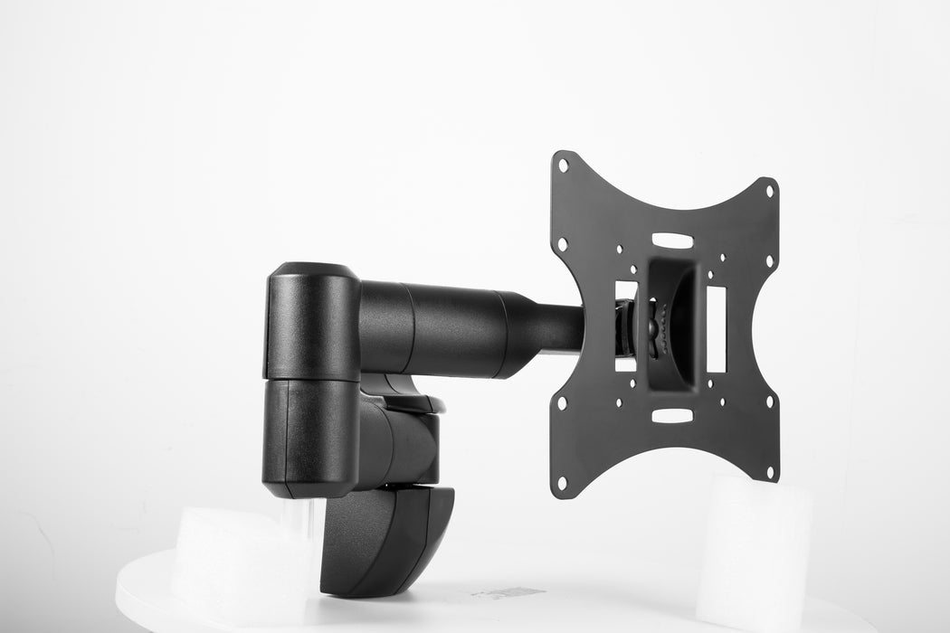 Supporto da parete per TV Wolff Mount con 3 punti di rotazione fino a 32 pollici | Universale | Compatto | Economico | VESA 200x200
