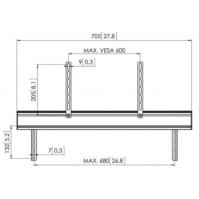 Staffa universale per soundbar Vogel's SOUND 3450