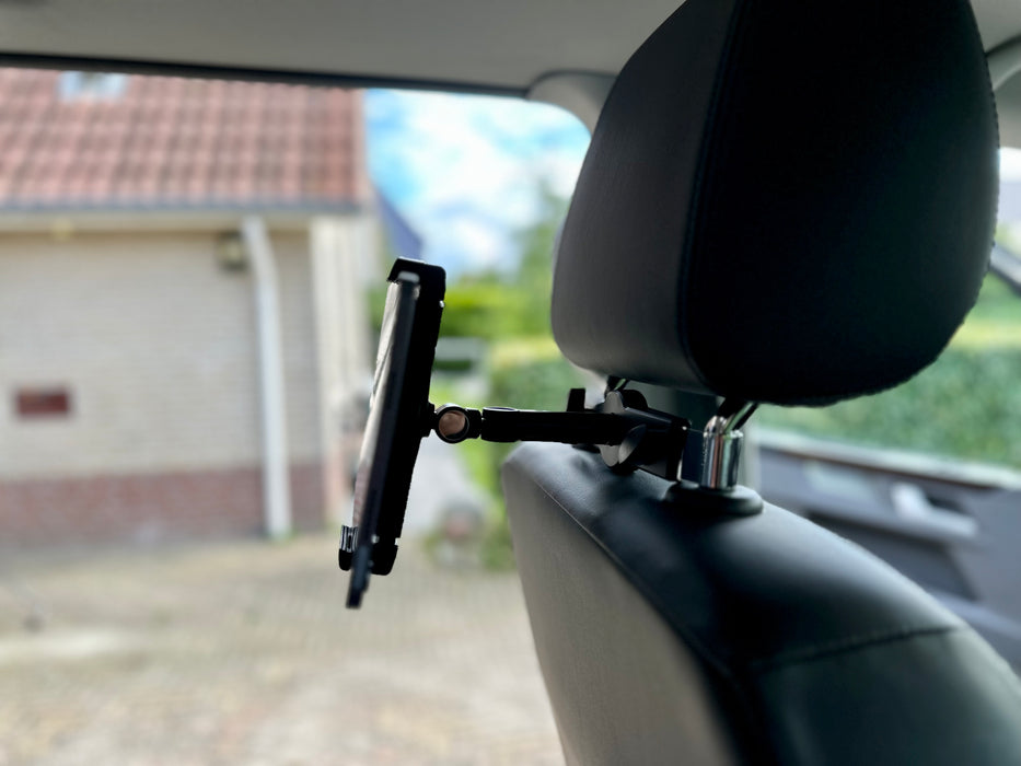 Wolff Mount Supporto tablet per auto da poggiatesta fino a 224mm | Universale | Tablet e iPad