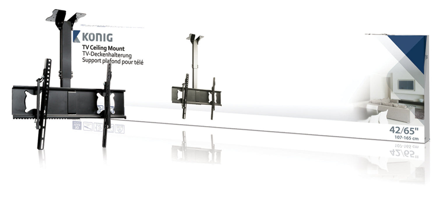 Supporto da soffitto Konig 42-65"