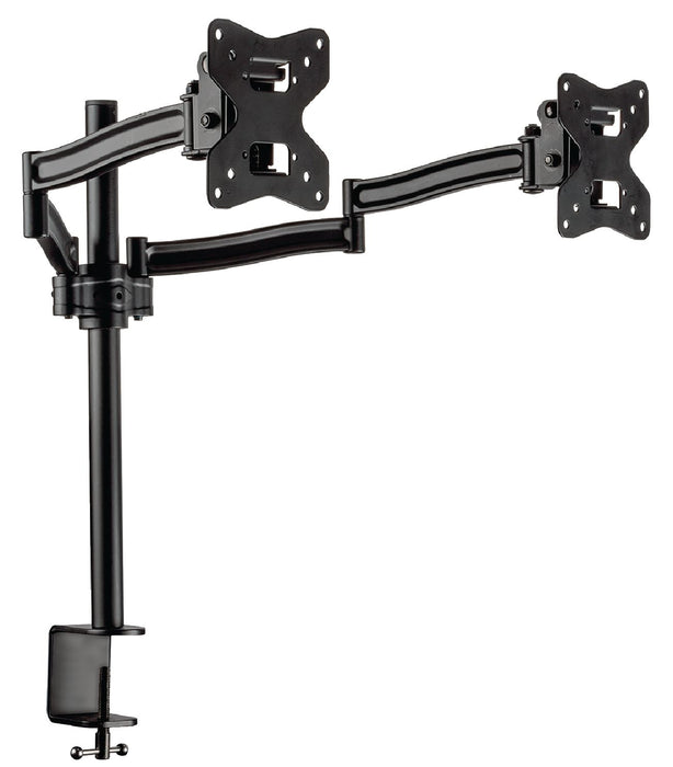 Supporto monitor per schermi fino a 27 pollici (2 schermi)