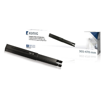 Prolunga per supporto proiettore 305-470 mm nero