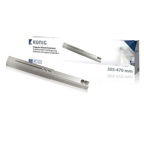 Prolunga per supporto proiettore 305-470 mm argento