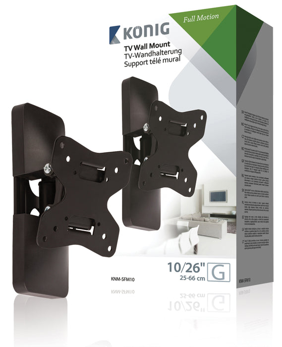 Supporto da parete completamente mobile 10-26"