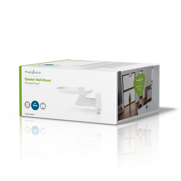 Supporto da Parete per Altoparlanti | Per Sonos One / Sonos® Play:1 | Max. 3 kg | Fisso