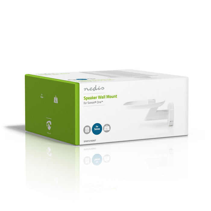 Supporto da Parete per Altoparlanti | Per Sonos One / Sonos® Play:1 | Max. 3 kg | Fisso