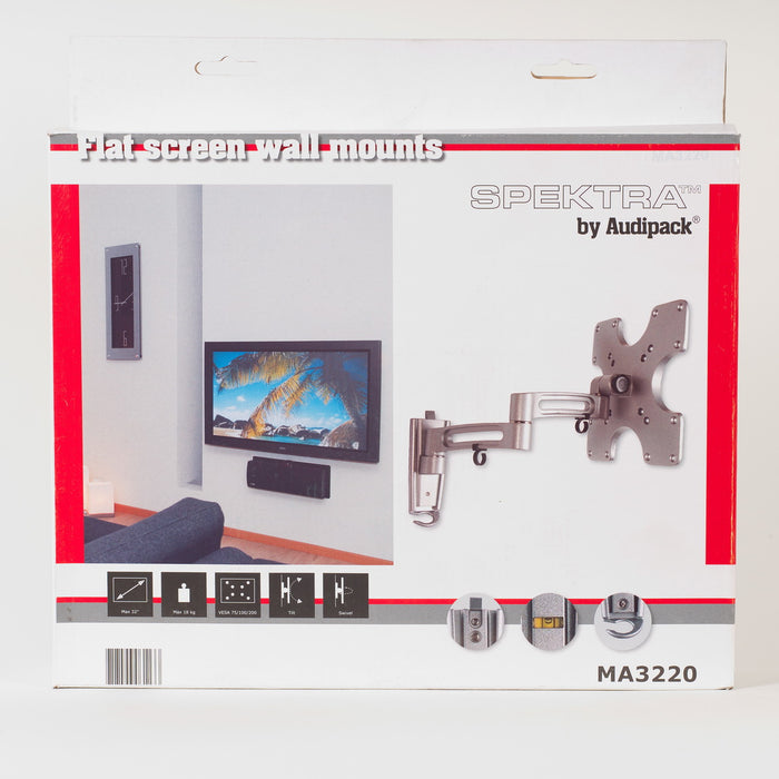 Supporto da parete per TV a schermo piatto fino a 32"