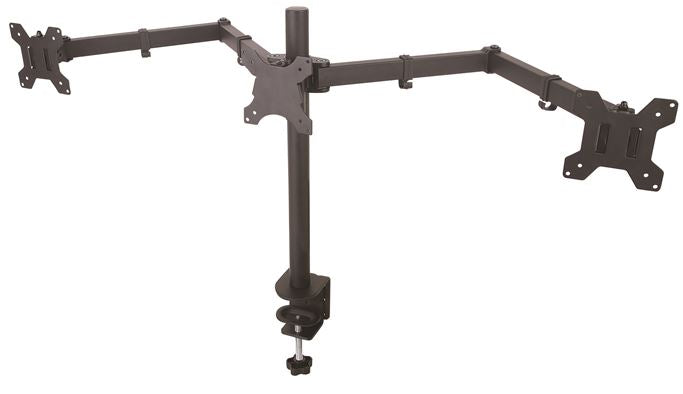 2a scelta Supporto monitor da scrivania da 13" a 24" per tre schermi