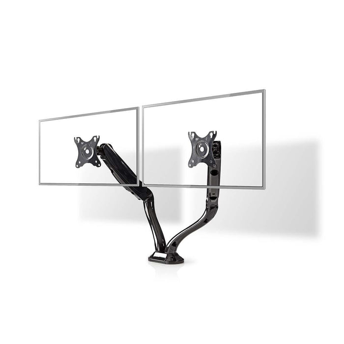 Supporto da scrivania per monitor | Braccio doppio per monitor | Full-motion | 10 - 32"