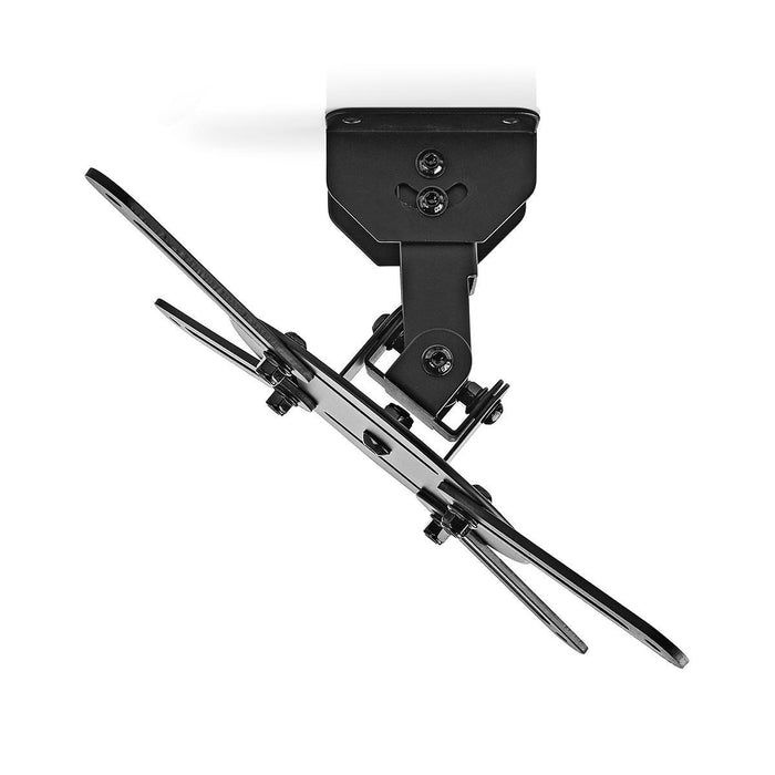Supporto a soffitto per proiettore | Rotazione 360° | Max. 10 kg | Distanza dal soffitto 130 mm | Nero