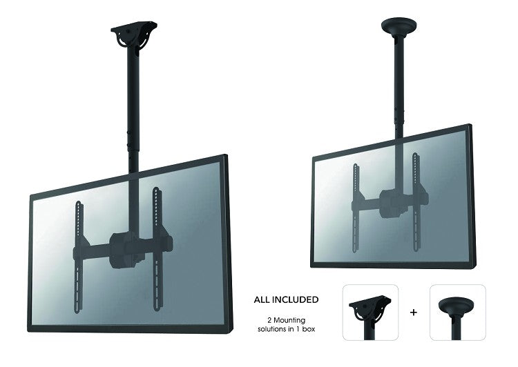 Neomounts NM-C440 nero supporto a soffitto per schermi fino a 60 pollici