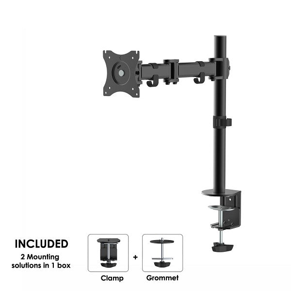 Supporto da scrivania Neomounts NM-D135 nero per 1 schermo