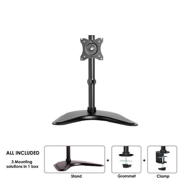 Supporto da scrivania Neomounts NM-D335 nero per 1 schermo