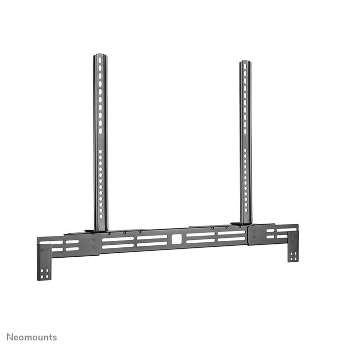 Neomounts AWL29-750BL1 universele videobar/soundbar/speaker steun, diepteverstelbaar (0-4,2 cm) - Zwart