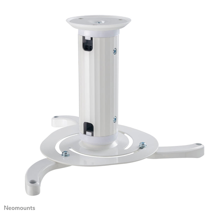 Supporto da soffitto universale Neomounts Beamer-C80 bianco per proiettori e videoproiettori