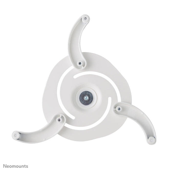 Supporto da soffitto universale Neomounts Beamer-C80 bianco per proiettori e videoproiettori