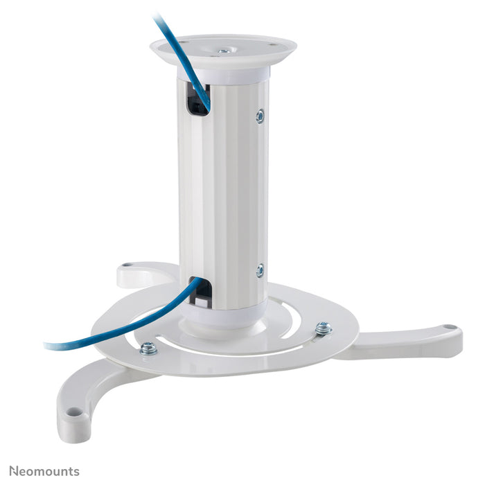 Supporto da soffitto universale Neomounts Beamer-C80 bianco per proiettori e videoproiettori