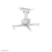 Neomounts CL25-530WH1 Beamer plafondbeugel - h 25,5 cm - Easy Install - full motion – detailaanzicht 2