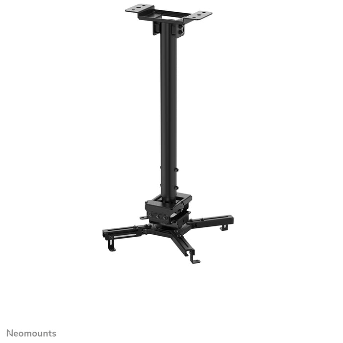 Supporto da soffitto universale per proiettore Neomounts CL25-540BL1, regolabile in altezza (60,5-90,5 cm) - Nero
