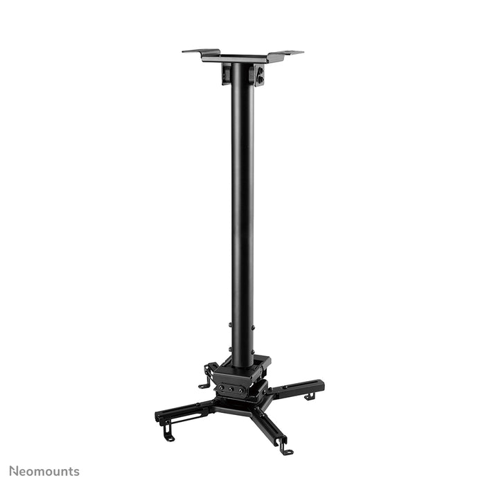 Supporto da soffitto universale per proiettore Neomounts CL25-540BL1, regolabile in altezza (60,5-90,5 cm) - Nero