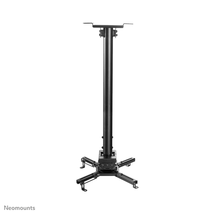 Supporto da soffitto universale per proiettore Neomounts CL25-540BL1, regolabile in altezza (60,5-90,5 cm) - Nero