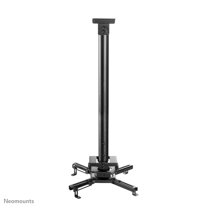 Supporto da soffitto universale per proiettore Neomounts CL25-540BL1, regolabile in altezza (60,5-90,5 cm) - Nero