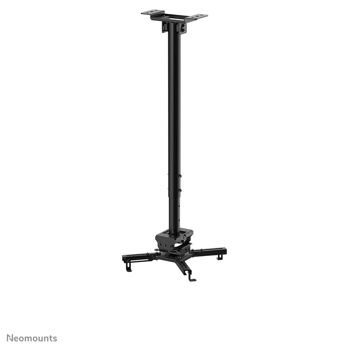 Neomounts CL25-550BL1 supporto universale da soffitto per proiettore, altezza regolabile (74,5-114,5 cm) - Nero