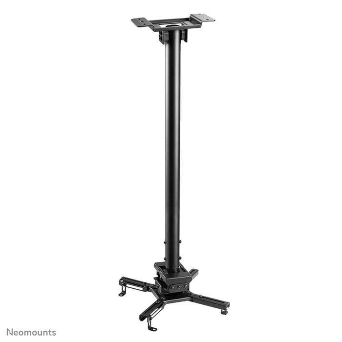 Neomounts CL25-550BL1 supporto universale da soffitto per proiettore, altezza regolabile (74,5-114,5 cm) - Nero