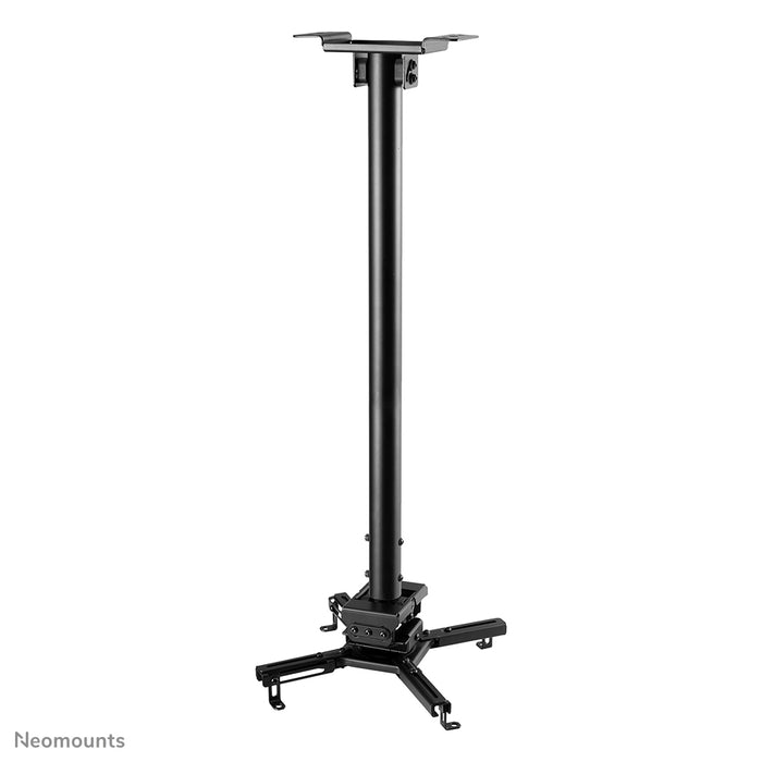 Neomounts CL25-550BL1 supporto universale da soffitto per proiettore, altezza regolabile (74,5-114,5 cm) - Nero